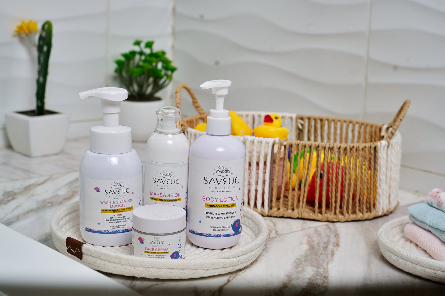 SAVRUC BABY COMPLETE CARE SET