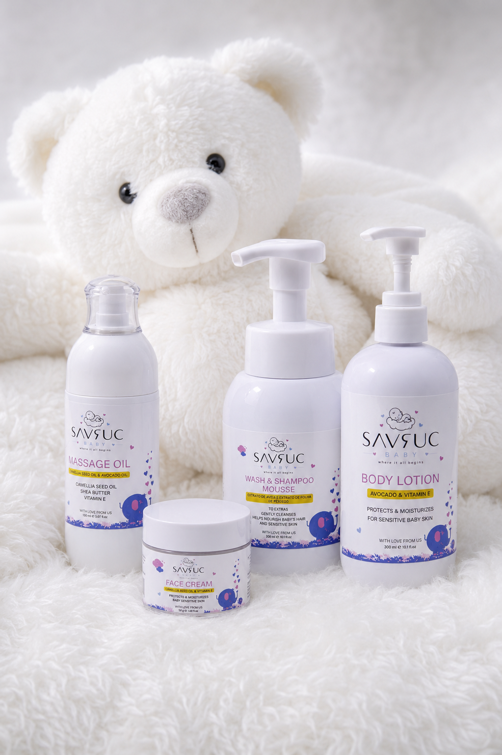 SAVRUC BABY COMPLETE CARE SET