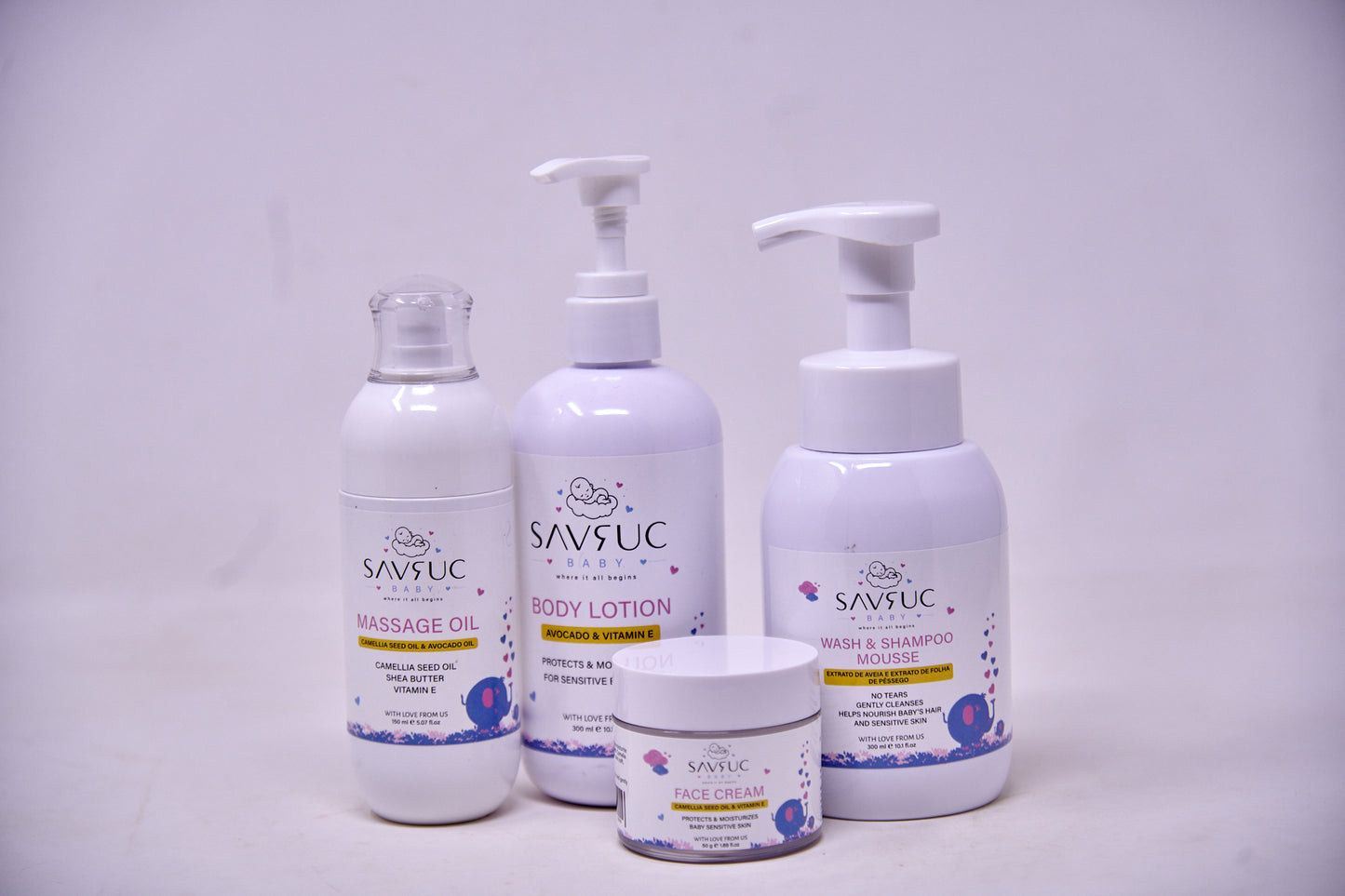 SAVRUC BABY COMPLETE CARE SET
